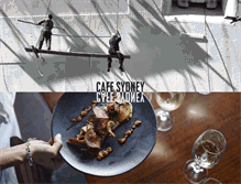 Tablet Screenshot of cafesydney.com